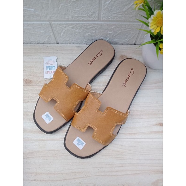 sandal wanita/sandal flat slop/sandal terbaru wanita