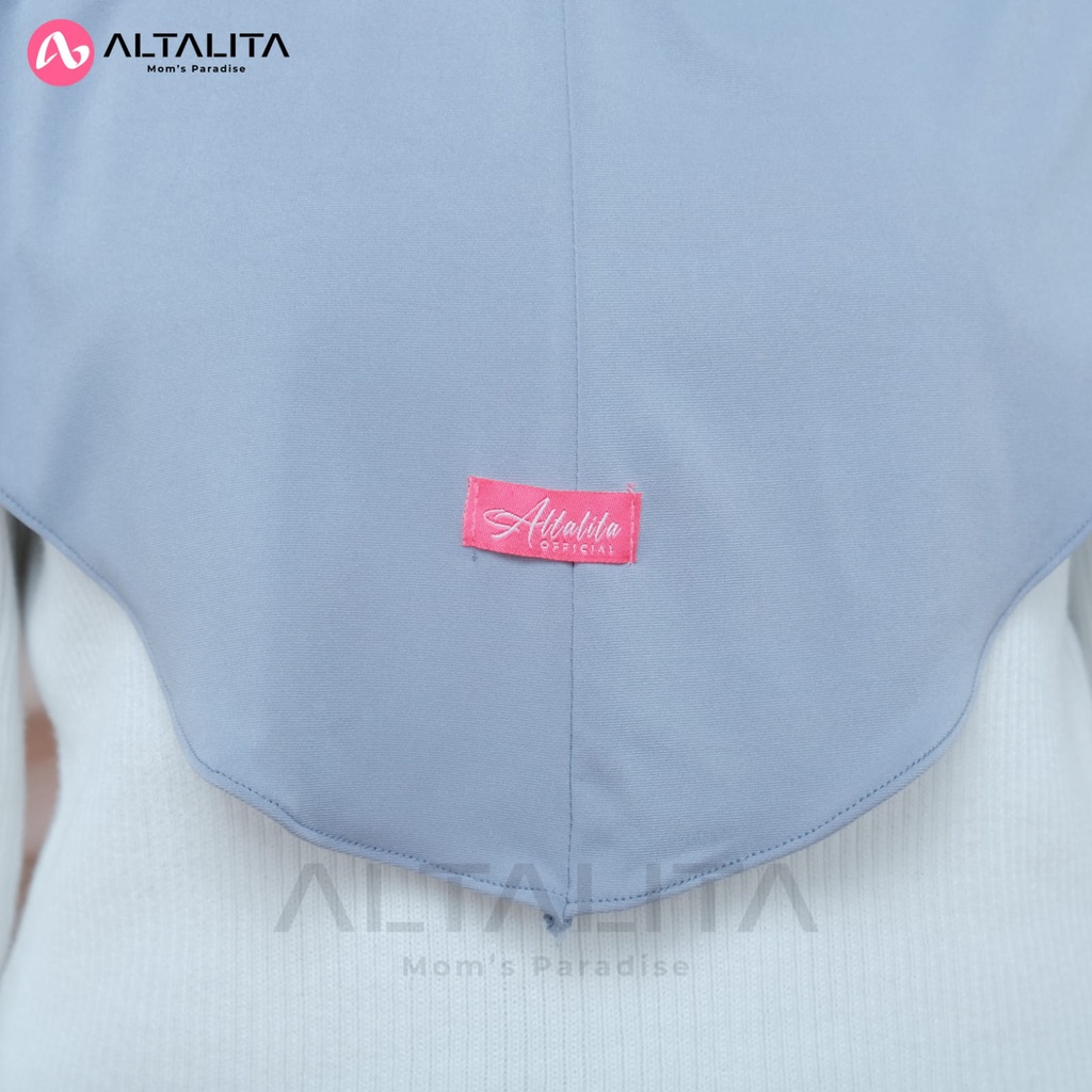 Altalita - HIjab Bergo Hamidah Penguin Size M Kerudung Instan Qaila Jersey Premium Jilbab Sport Menutup Dada Cocok Untuk Sekolah Olahraga Volly Futsal Senam dan Sehari-Hari