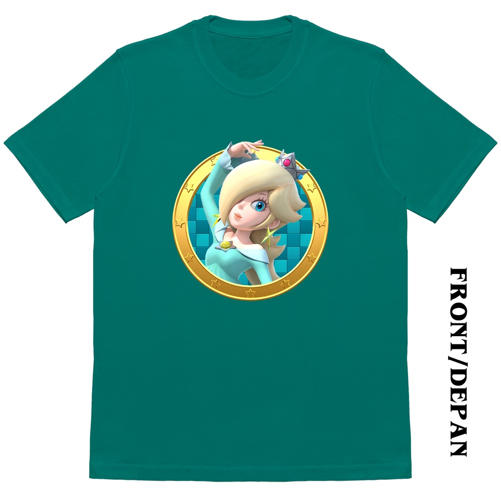 T-SHIRT SUPER MARIO BROS (COIN ROSALINA) | KAOS | CUSTOM