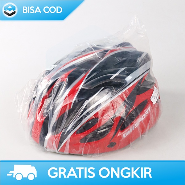 HELM SEPEDA EPS FOAM PVC BY TAFFSPORT RINGAN &amp; NYAMAN DIGUNAKAN WX022