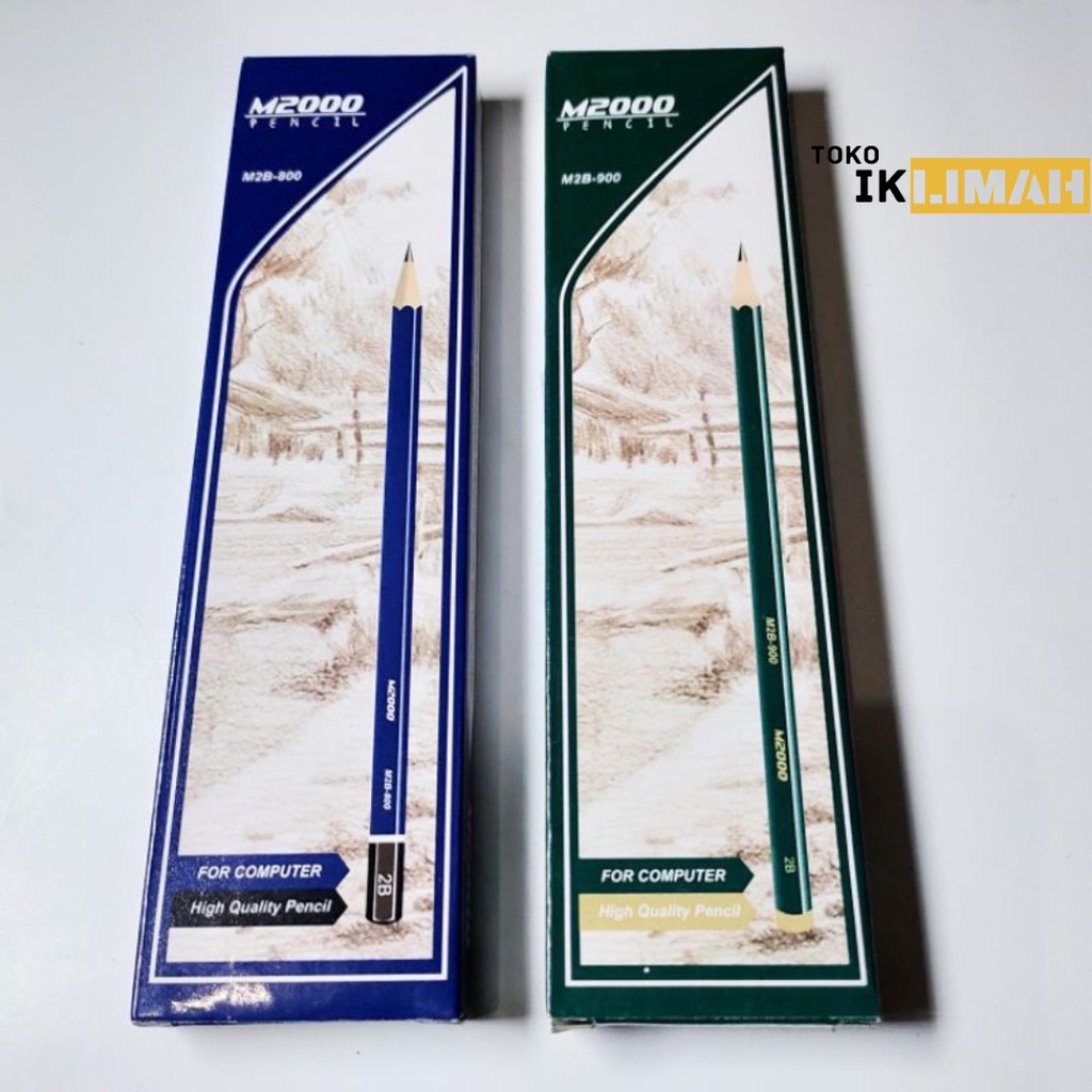 

Pencil / Pensil Murah 2B M2000 1 Box 12 PCS