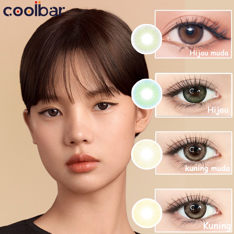 COOLBAR DIAMOND SOFTLENS BIG EYE Soft Colored Contact lens  Ensa Mata Soflen Mata Brightsoftlens soflens Mata