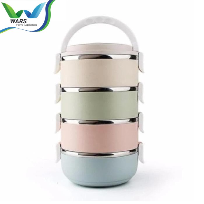 Rantang Susun Simple Bagus Kuah Vintage Nasi Hampers X3P1 Unik Muat Banyak Lucu Kekinian Premium Leb