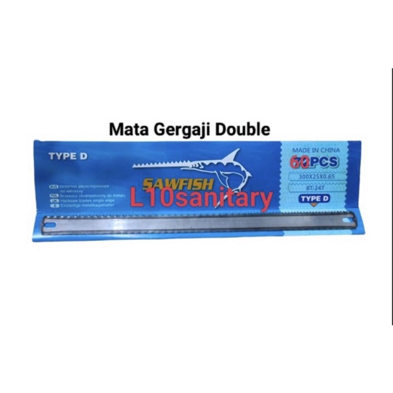 Mata Gergaji DOUBLE 2 SISI / Mata Gergaji Triplek Kayu Pipa DOUBLE