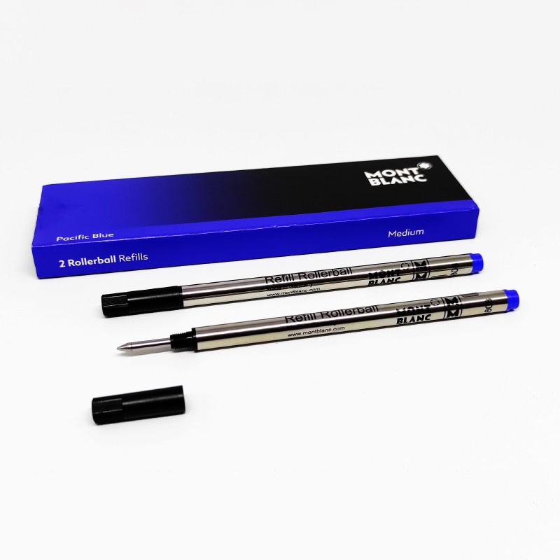 

Reffil isi Ulang Pulpen Pena pen Mont Blanc original Roller Ball 1Pcs