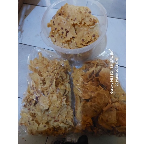 

REMPEYEK KACANG/REMPEYEK REBON TOPLES 5L