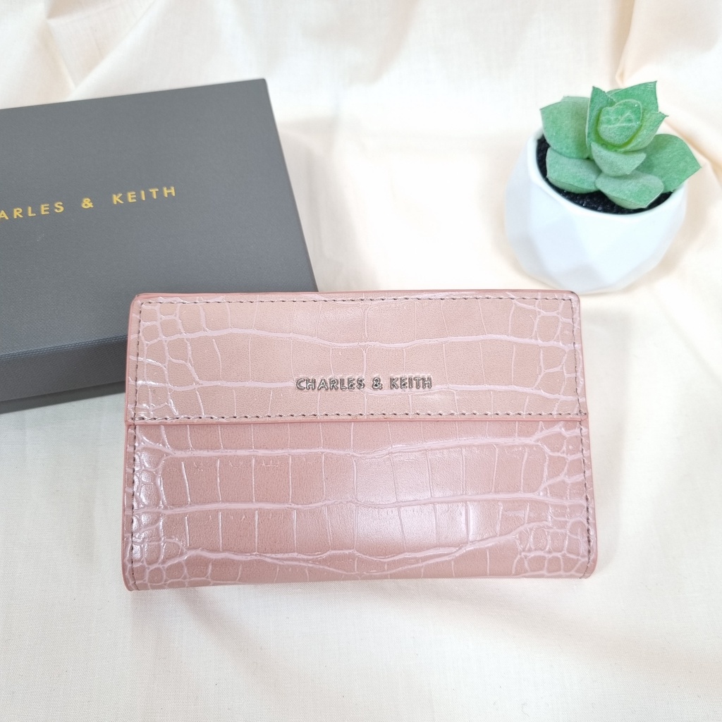 DOMPET CK WANITA TOP ZIP CLOSURE