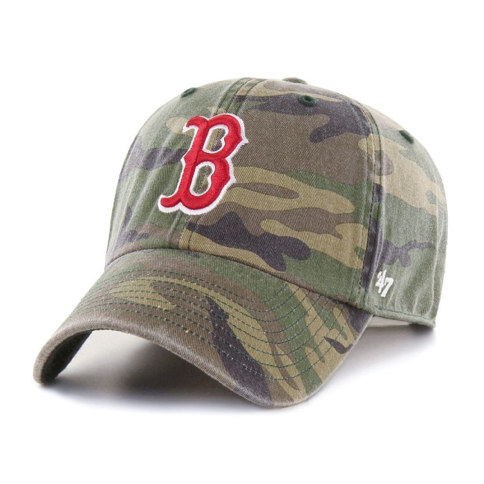 Topi Original 47 Brand Clean Up Boston Red Sox Camo