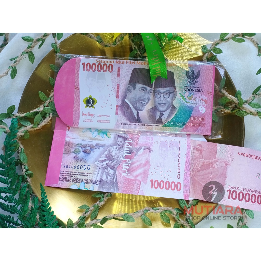 10Pcs amplop Lebaran idul fitri tema uang THR unik viral aesthetic