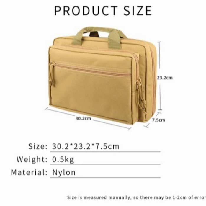 Tas Senjata Pistol Taktis Militer Menembak.tas pistol model jinjing.tas pistol multifungsi
