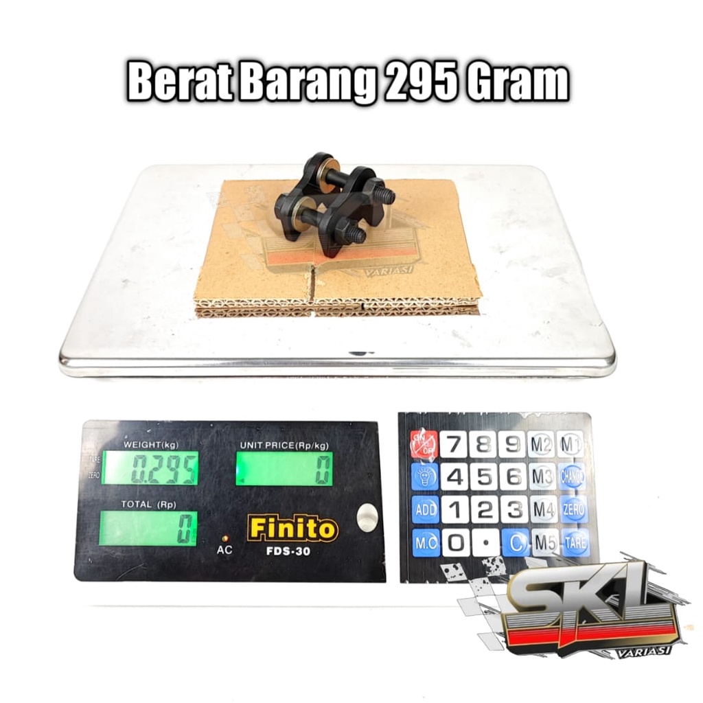 Penurun Shock Belakang Sonic Dan Gtr Tebal 6 mm Pemendek Monoshock Honda Sonic 150R Supra Gtr 150