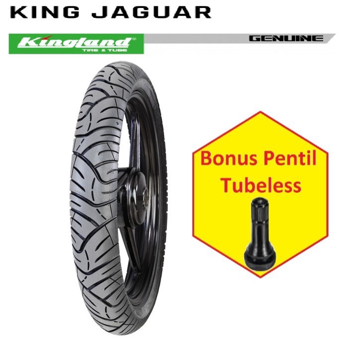 Ban Tubles 100 80 17 KINGLAND KING JAGUAR Ring 17 Tubeless Tubeles ORIGINAL
