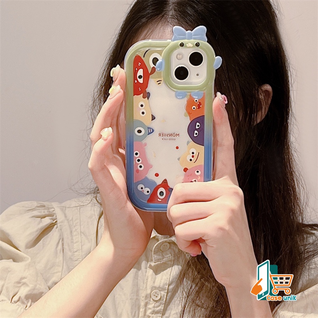 SS807 SOFTCASE SILIKON MOTIF KARTUN MONSTER KECIL FOR OPPO A78 A58X A58 5G A1K A3S A5S A12 A7 F9 A11K A15  A15S A35 A16 A16S A54 A17 A17K A9 A5 A31 A8 A52 A92 A72 A53 A33 2020 A57 2022 A77S A74 A95 A76 A36 A96 RENO 4 4F F17 5F F19 PRO 5 5K 7Z 8Z 8 CS5539