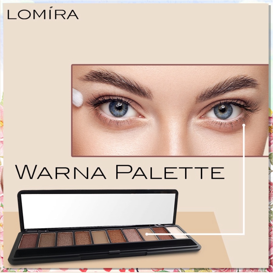 10 Colors Eyeshadow 10 Gr Kombinasi Warna Eyeshadow Make Up Pallete