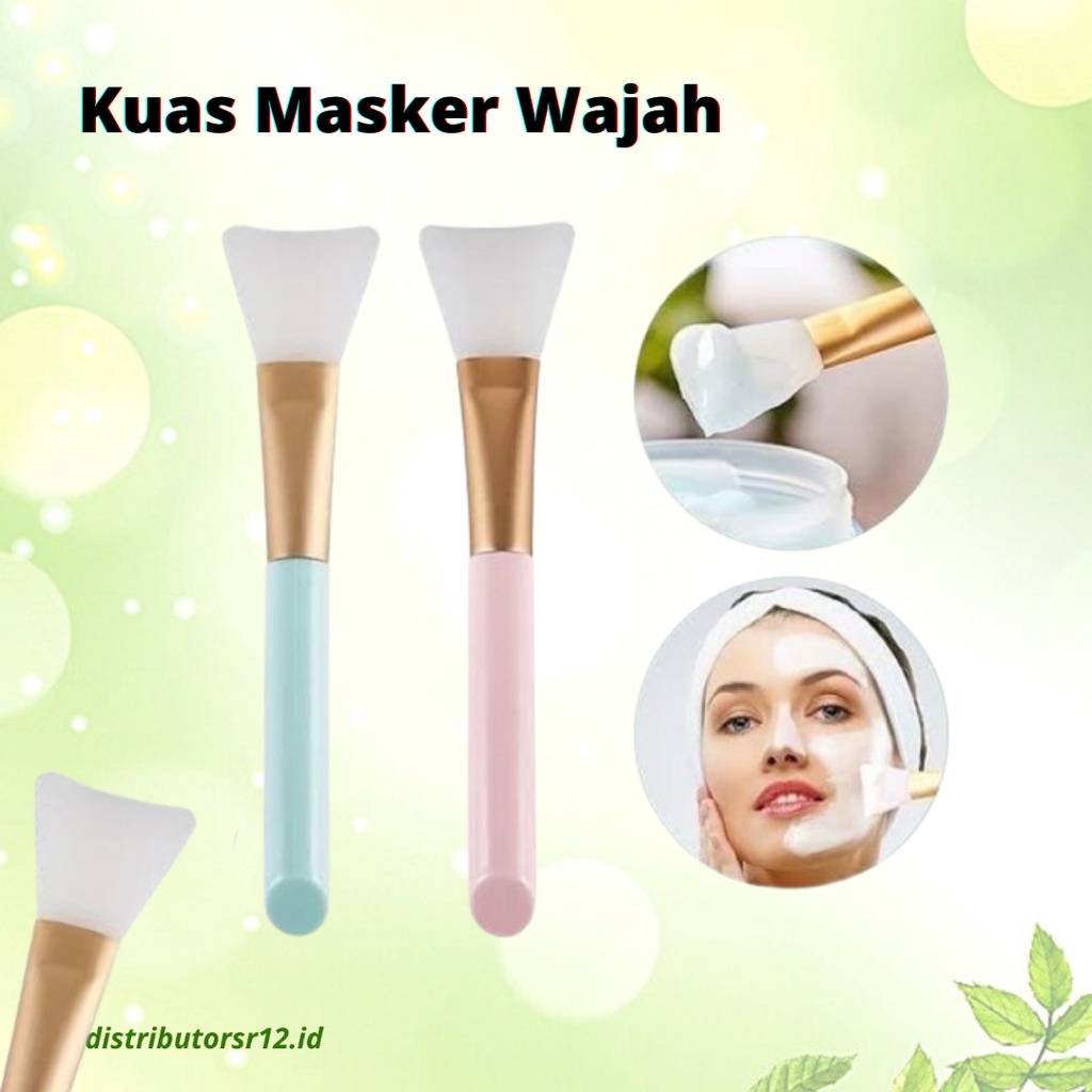 Kuas Masker Bening / Kuas Masker Wajah Transparan untuk Masker Wajah