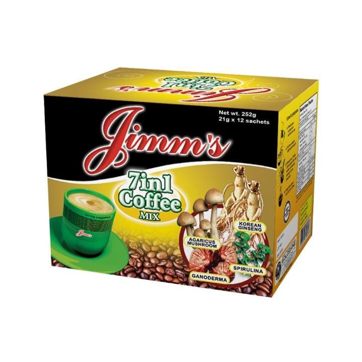 

JIMM'S 7 IN 1 COFFEE MIX 12s x 21g