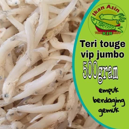 

⅍ Ikan asin teri touge vip jumbo-500gram ❇
