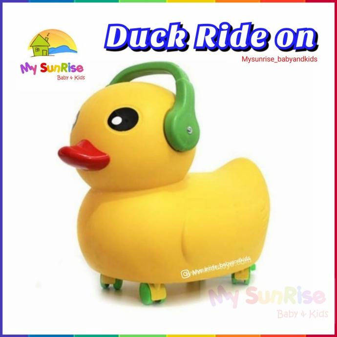 Dijamin ASLI  Ride On DUCK Tajimaku / Bebek Dorong / Mobil Bebek ORI