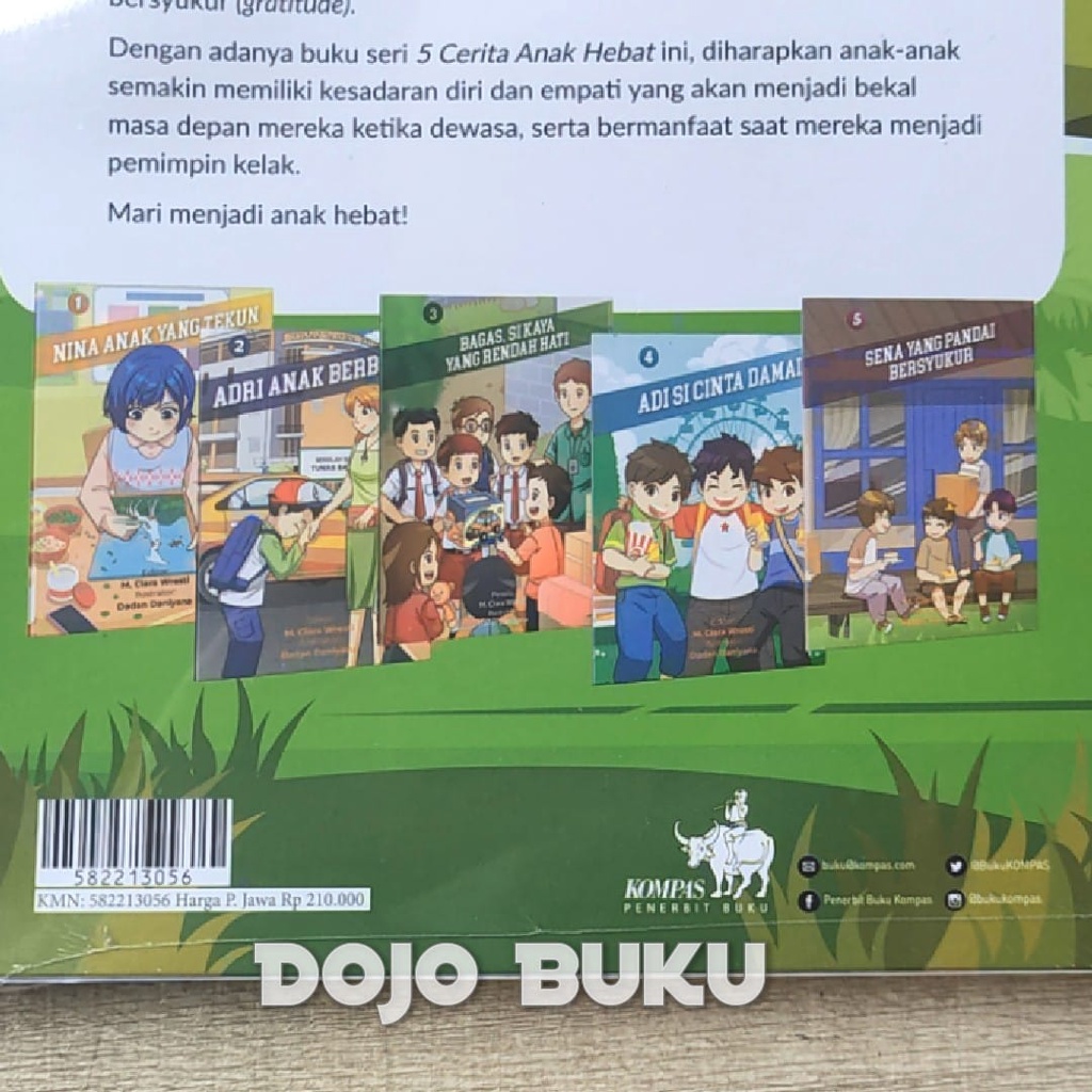 Buku Box Lima Kebajikan Utama (5buku) by M. Clara Wresti