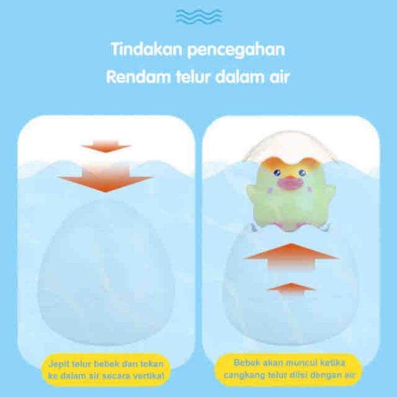 COD mainan mandi anak balita bayi batita bath toy toys telur penyemprot semprot air dino egg chick ayam penguin dinosaurus dinosaur swim pool play set gayung water spray hadiah kado ultah cewek cowok laki perempuan betah gift siraman siram gayung