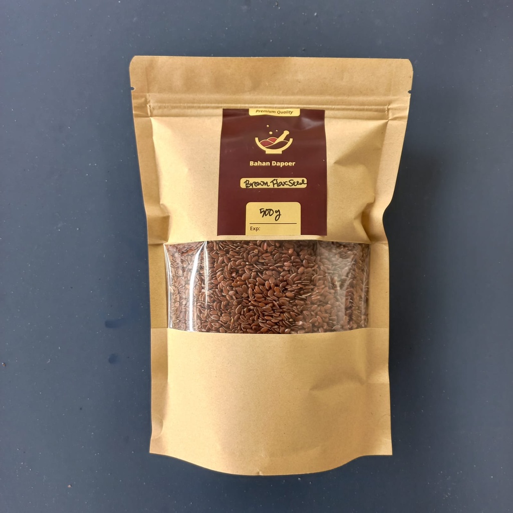 

Brown Flaxseed / Biji Rami Organik 100% Premium | Flax Seed 500 gram