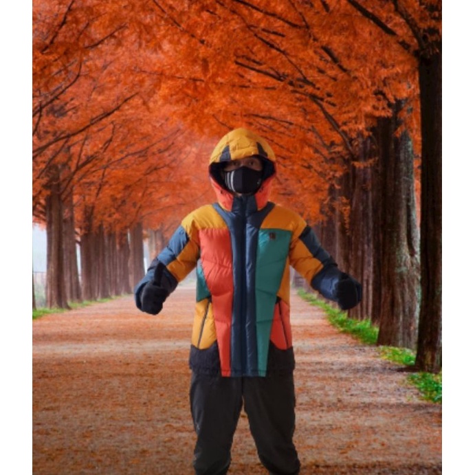 Jaket Bulu Angsa Black Yak 4 Warna