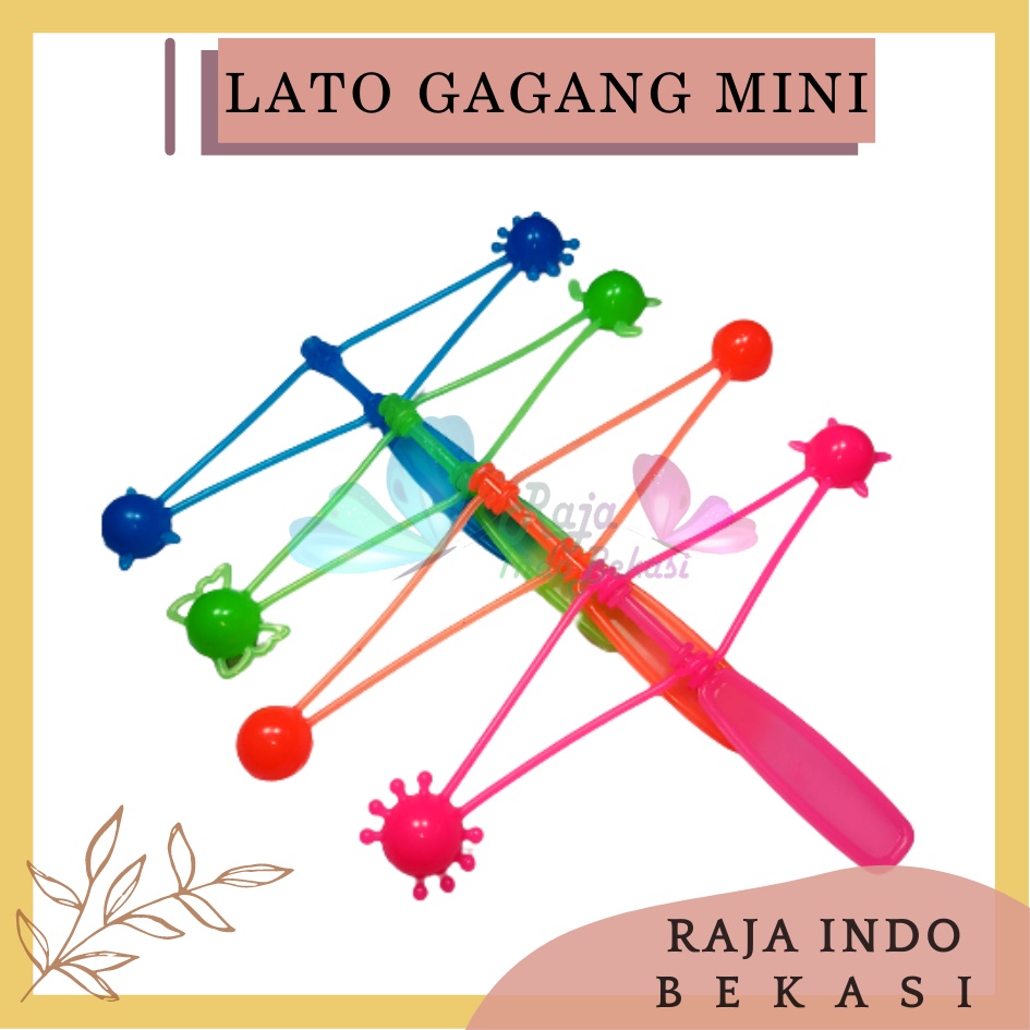 Lato - Lato Gagang Tongkat Stik Matic Mainan Anak Tek Tek Mainan Viral Latto - Latto