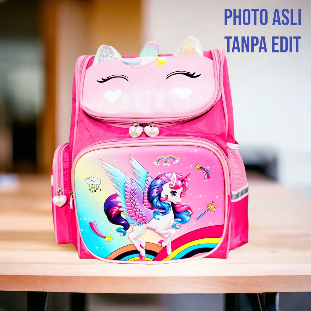 NEW TAS RANSEL ANAK SEKOLAH IMPORT SD 3D 00530-00533
