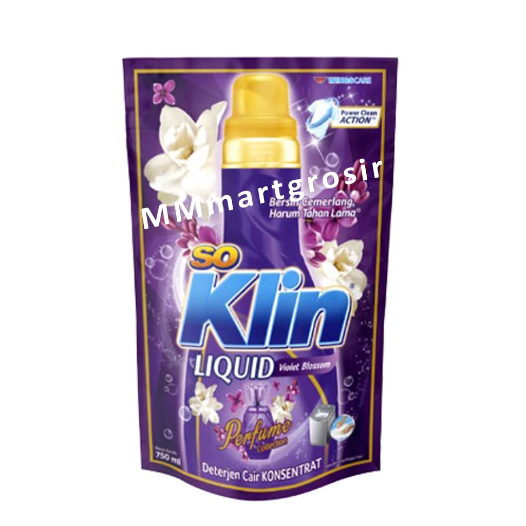 SOKLIN / DETERGEN LIQIUD /  VIOLET BLOSSOM / 720ML