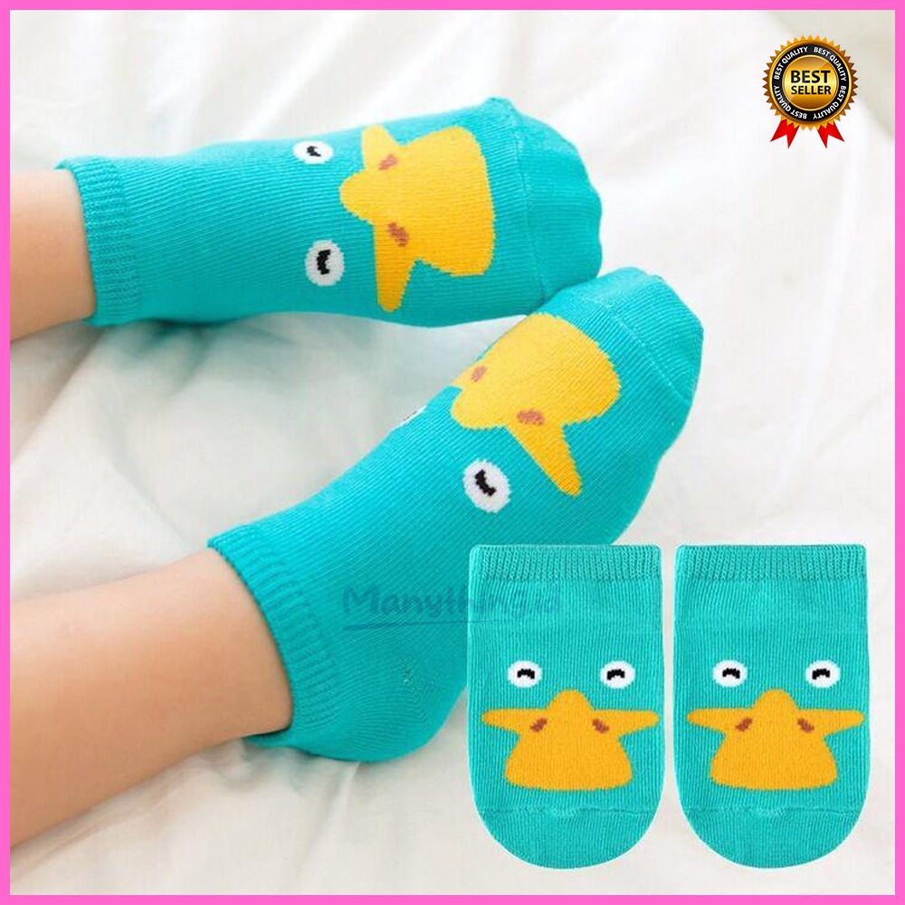 Kaos kaki bayi / kaos kaki anak / kaos kaki anti slip CUTE ANIMAL / baby socks / Kaos Kaki Penghangat / Karakter Lucu / Warna Warni / Kaos Kaki Import