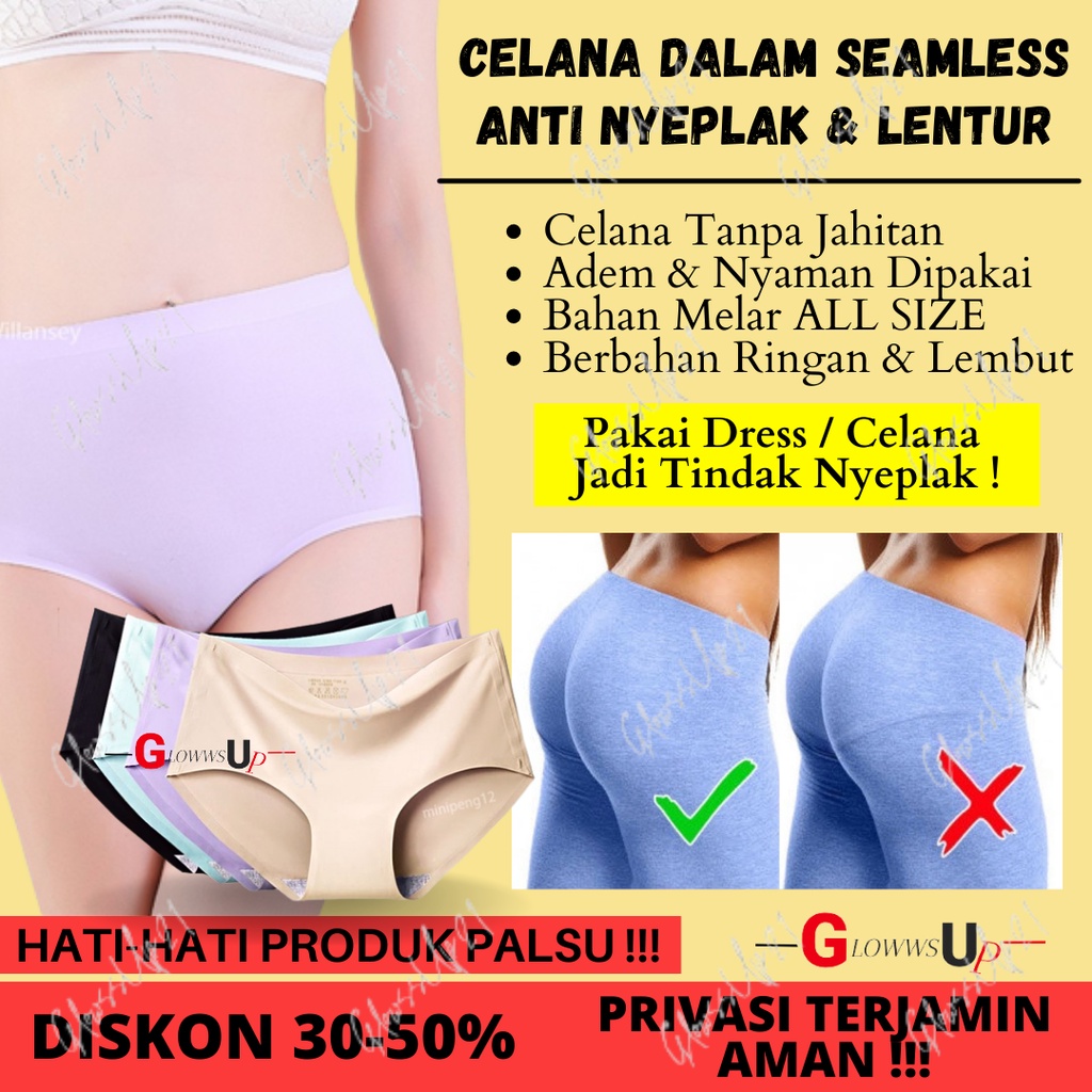 CELANA DALAM SEAMLESS - SEAMLESS PANTIES - CD WANITA SEAMLESS - SIZE M