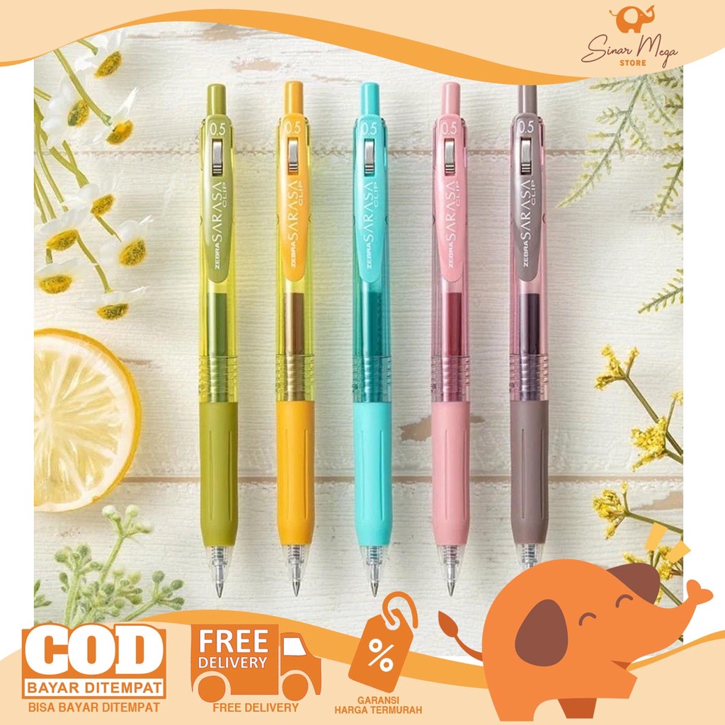 

Zebra Sarasa Clip Gel Pen 0,5mm Relax Series Limited Edition / Pulpen Gel Sarasa Clip Zebra 0,5 / Pulpen Ballpoint Gel Pulpen Sarasa 0,5mm SATUAN