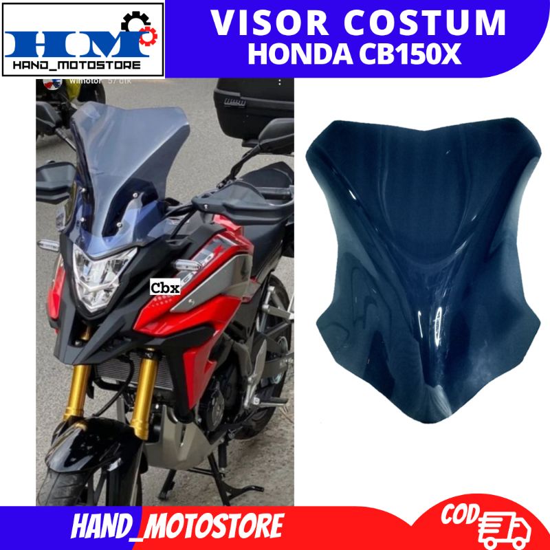 [COD] VISOR TOURING COSTUM CB150X / WINDSHIELD COSTUM MODEL BMW 310GS - UNIVERSAL VIXION BYSON XABRE