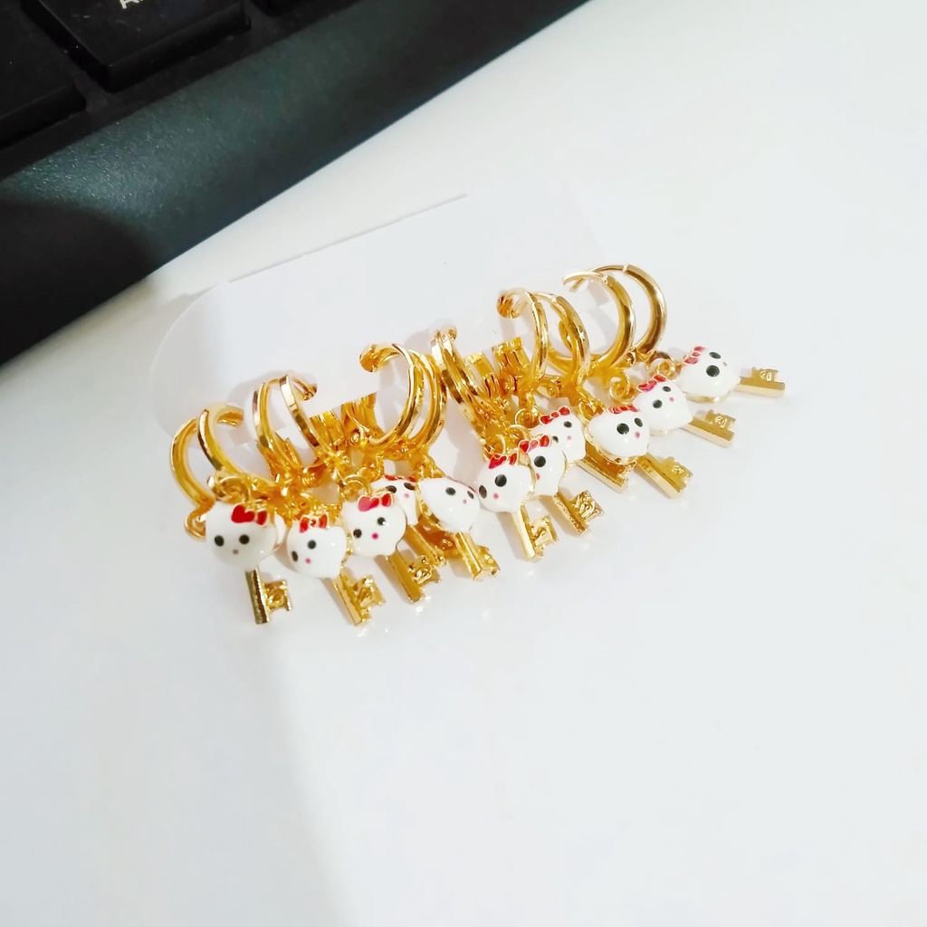 AV54 Grosir Anting Anak Terbaru Anting Karakter Berbagai Motif