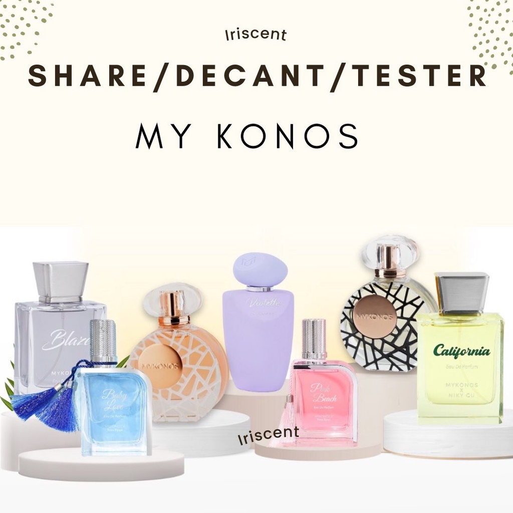 (TERMURAH) PART I Share / Decant / Vial / Tester My Konos Mykonos Parfum Perfume Parfume aphrodite b