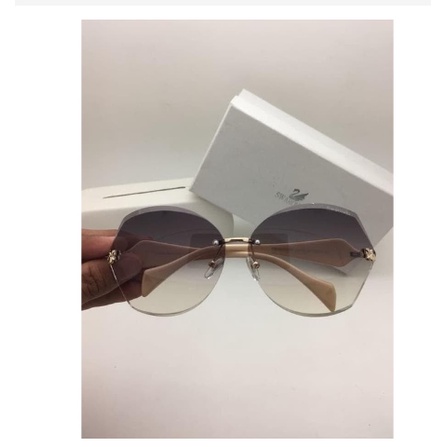 TERBARU  Kacamata Fashion Wanita Hijab - Kacamata Swarovski A87485