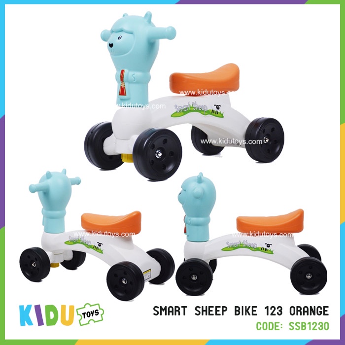 Labeille Smart Giraffe Rabbit Sheep Air Force Train Bike Sepada Anak Balance Bike Kidu Toys