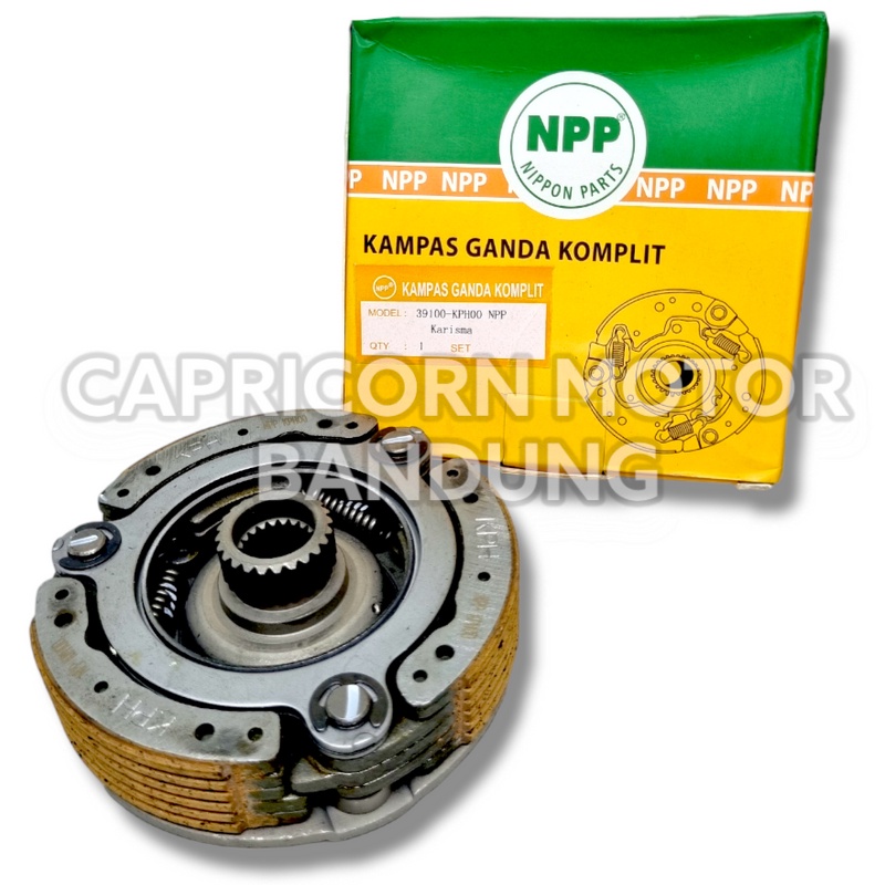 KAMPAS GANDA ASSY KOPLING OTOMATIS SET KARISMA SUPRA X 125 KHARISMA KPH NPP