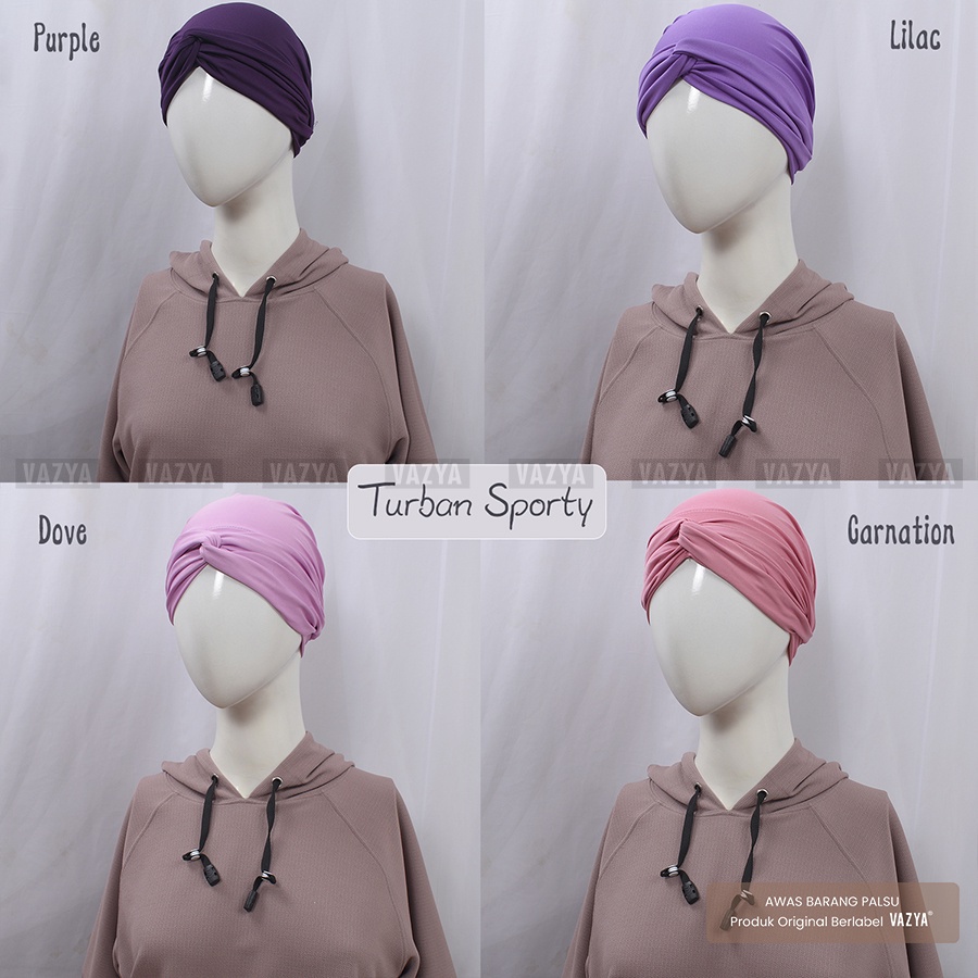 Turban Instan Sporty / HIjab Olahraga