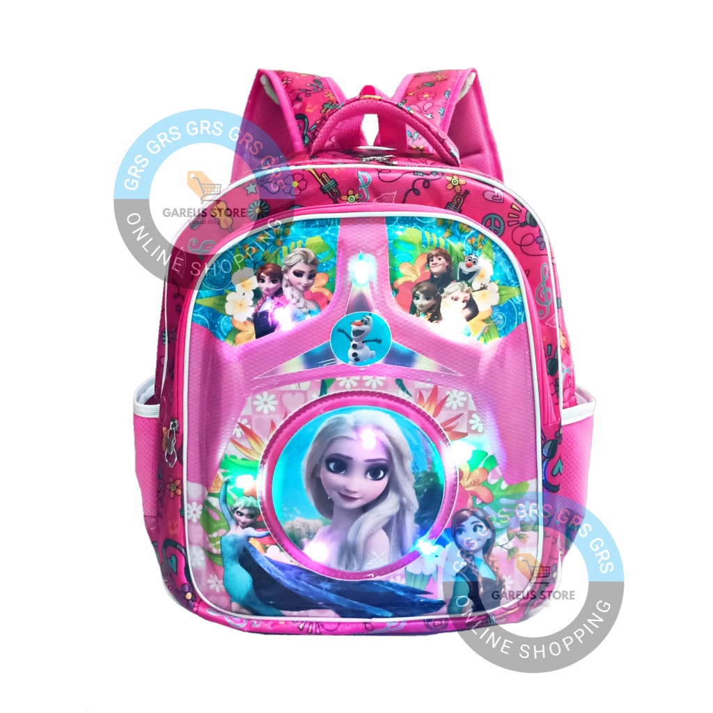 Tas Sekolah Anak Perempuan Tas Ransel Anak Tas Punggung Tas Anak Frozen tas anak Karakter tas anak sekolah TK SD