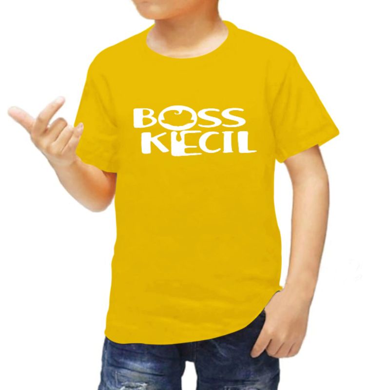 KAOS ANAK LAKI LAKI 1-12 TAHUN BOS KECIL