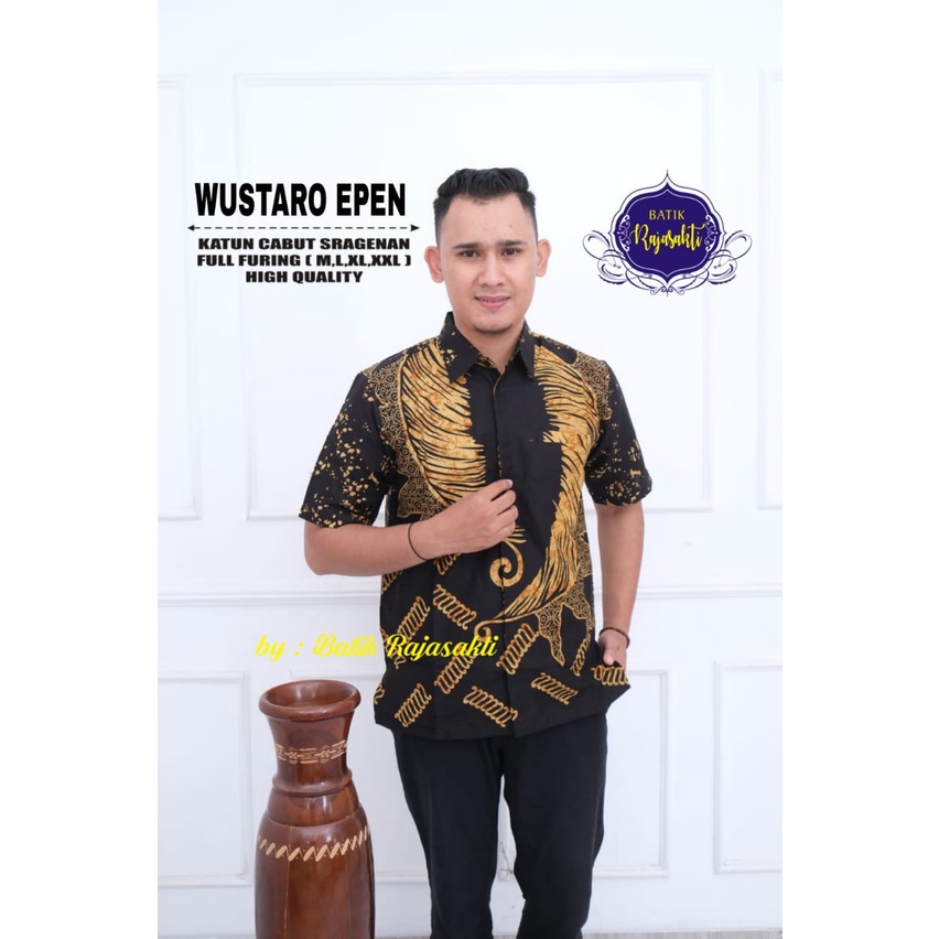 WUSTARO EMAS PEN RAJASAKTI KEMEJA BATIKSOLOAMANAH LENGAN PENDEK PANJANG LAPIS FURING PREMIUM KATUN HALUS ABHICANDRA LAWASAN ABISEKA ADHIMUKTI ADHIRAJASA ADI PRAMANA TWO ADINATA ADIYAMA TOLET AFZAM AKHILENDRA ALEHANDRO AQMAR ARIFANSYAH ARKANANTA ARYABIMA