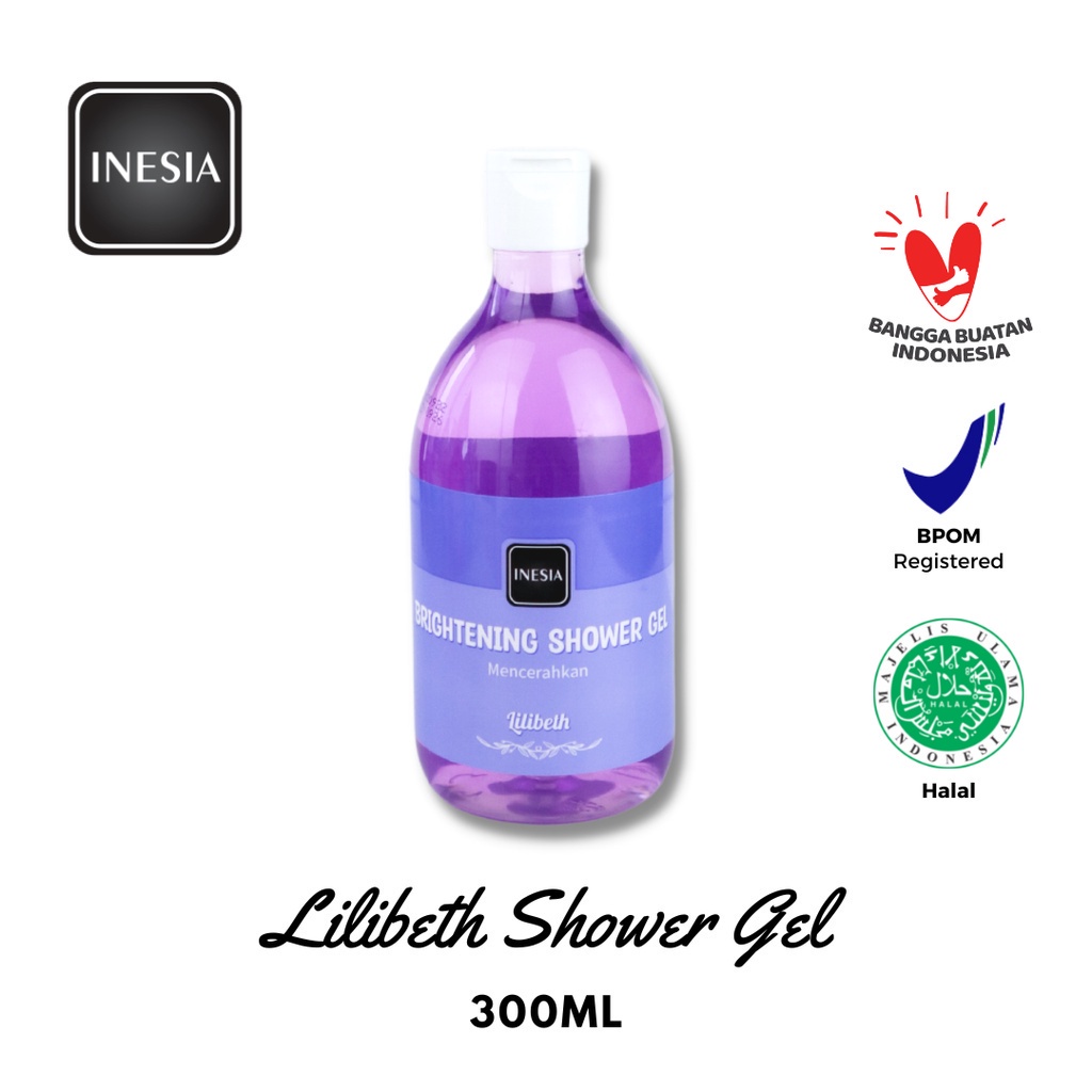 Inesia brightening shower gel 300ml