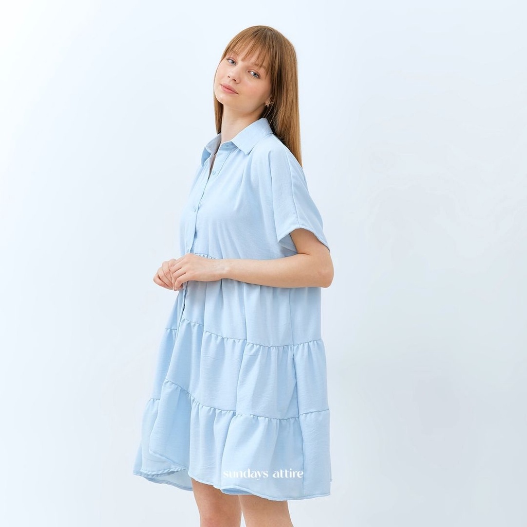 Sundays Attire - FLORENCE Flare Babydoll Dress Wanita / Daster Wanita