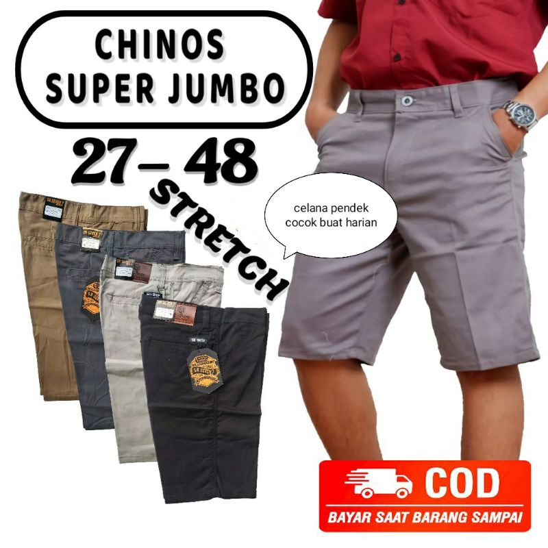 Celana Pendek Pria Bahan Kain