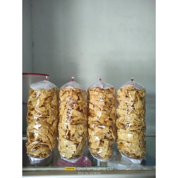 

kerupuk Bombay/kerupuk pangsit kemasan 500gr