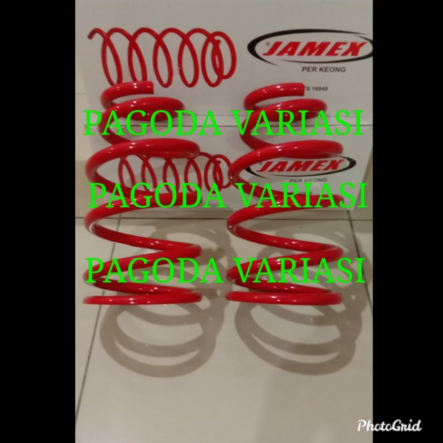 PER CEPER LOWERING SPRING JAMEX TOYOTA INNOVA OLD / REBORN DIESEL 2PCS