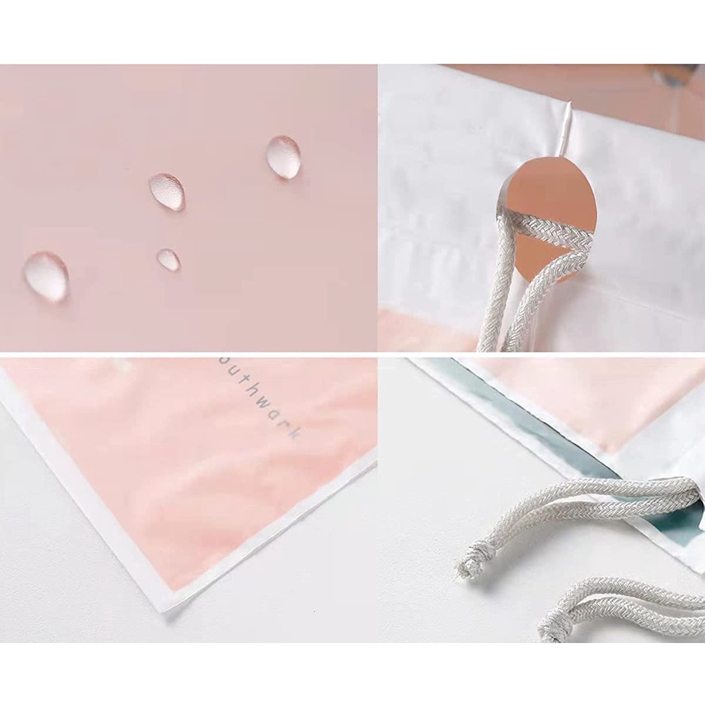 T&amp;Y Pouch Travel Sebaguna Karakter Hewan Bahan Tebal Organizer Bag Anti Air Tempat Penyimpanan Pakaian Make Up Pouch Serut Murah Import