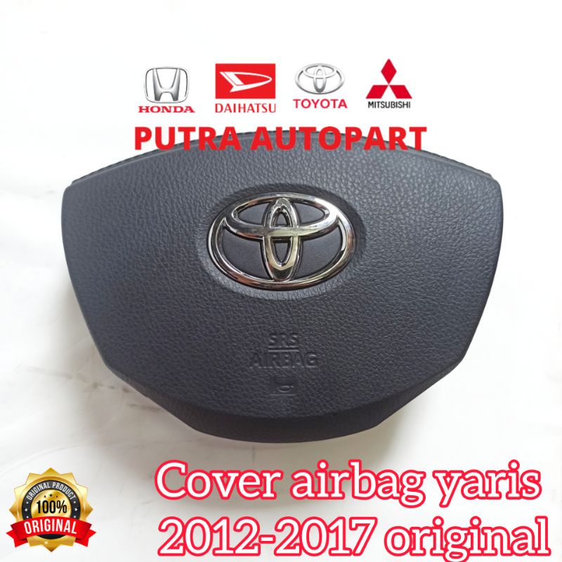 cover airbag stir yaris 2012-2017 original