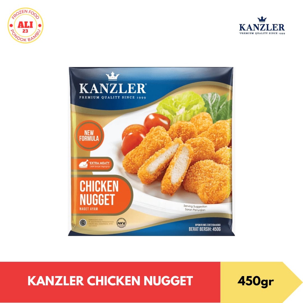 

KANZLER CHICKEN NUGGET - 450gr